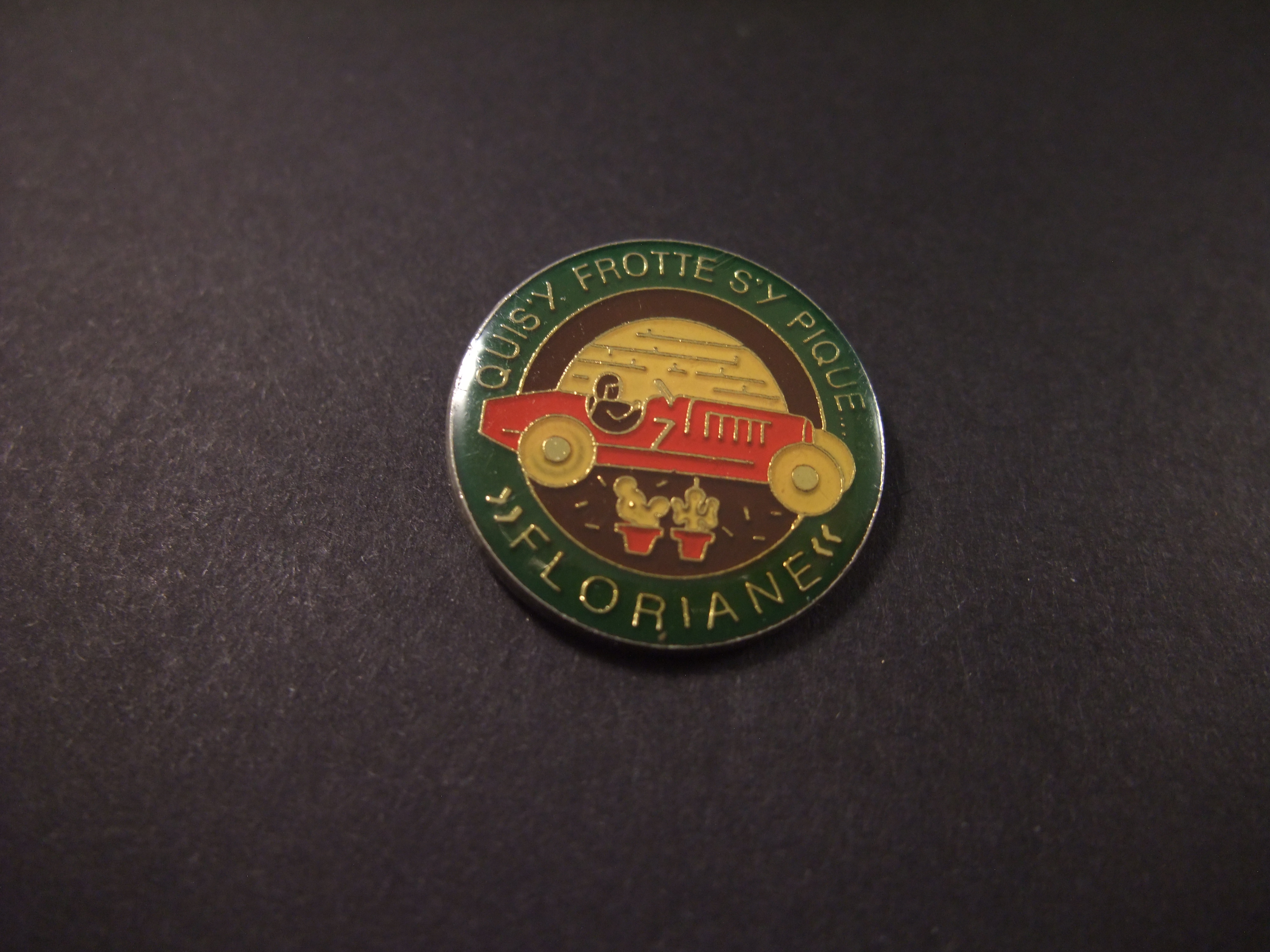 Qui s'y frotte s'y pique ( motto van het  110e Franse Infanterieregiment)